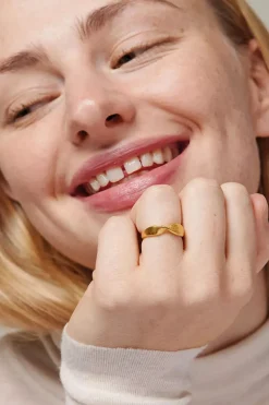 Adele Ring Gold^ENAMEL COPENHAGEN Discount