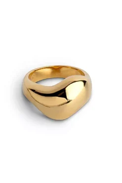 Agnete Large Ring Gold^ENAMEL COPENHAGEN Fashion