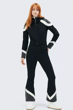 Allos One Piece Ski Suit Black/Snow White^PERFECT MOMENT Outlet