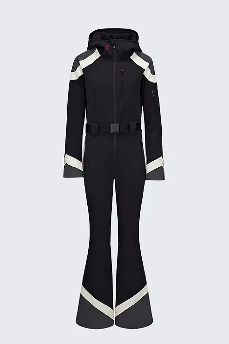 Allos One Piece Ski Suit Black/Snow White^PERFECT MOMENT Outlet