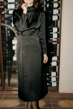 Alora Dress Black^HIIL STUDIO Clearance