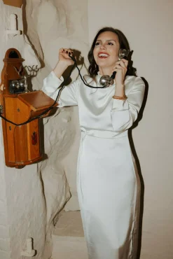 Alora Dress Creme^HIIL STUDIO Fashion