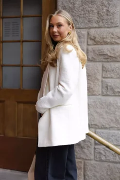Amara Wool Blazer White^CLERMONTE Sale