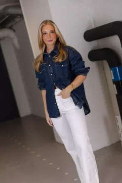 Angela Shirt Dark Blue Vintage^JEANERICA Outlet