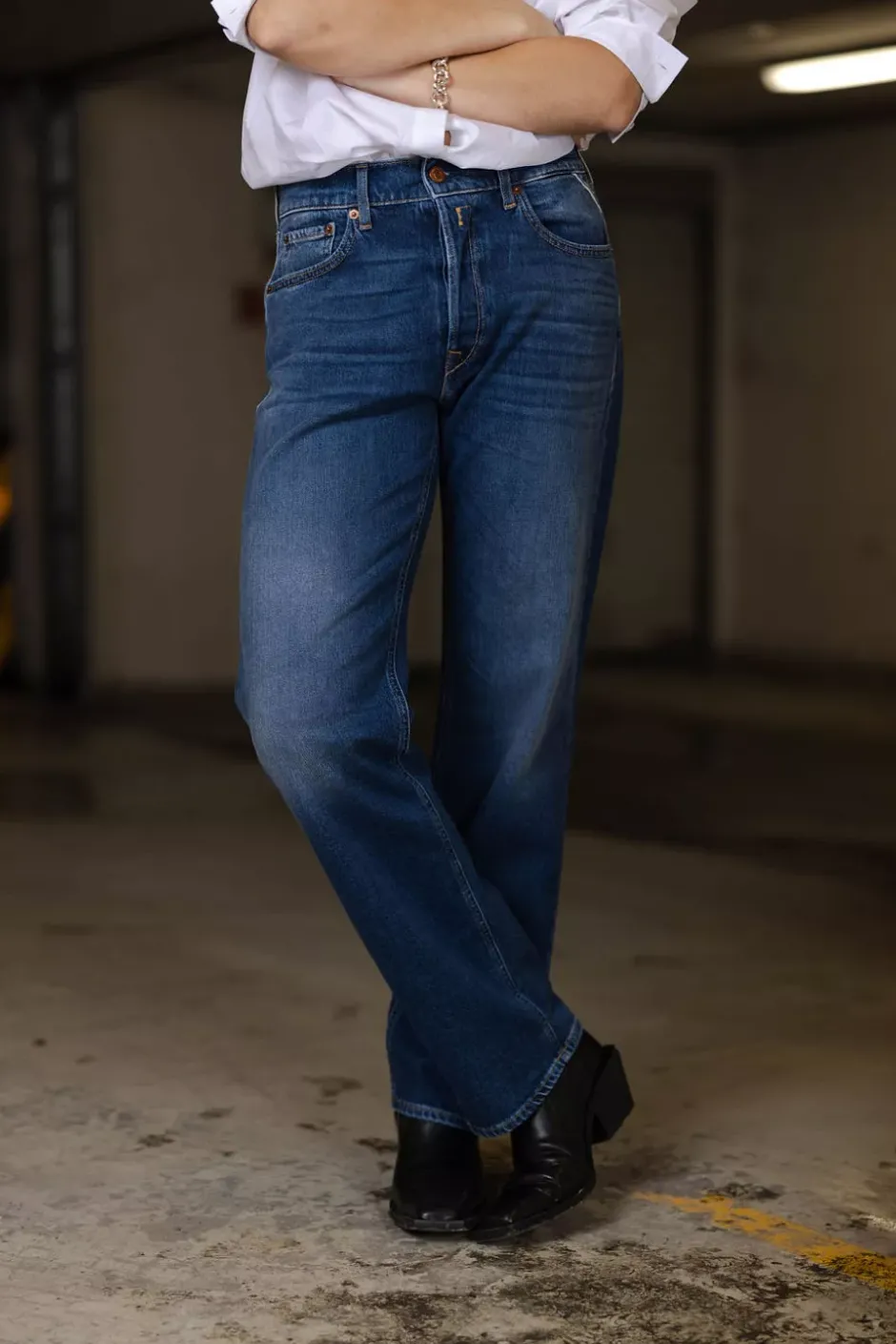 Aubry Pants Medium Blue^REPLAY Hot