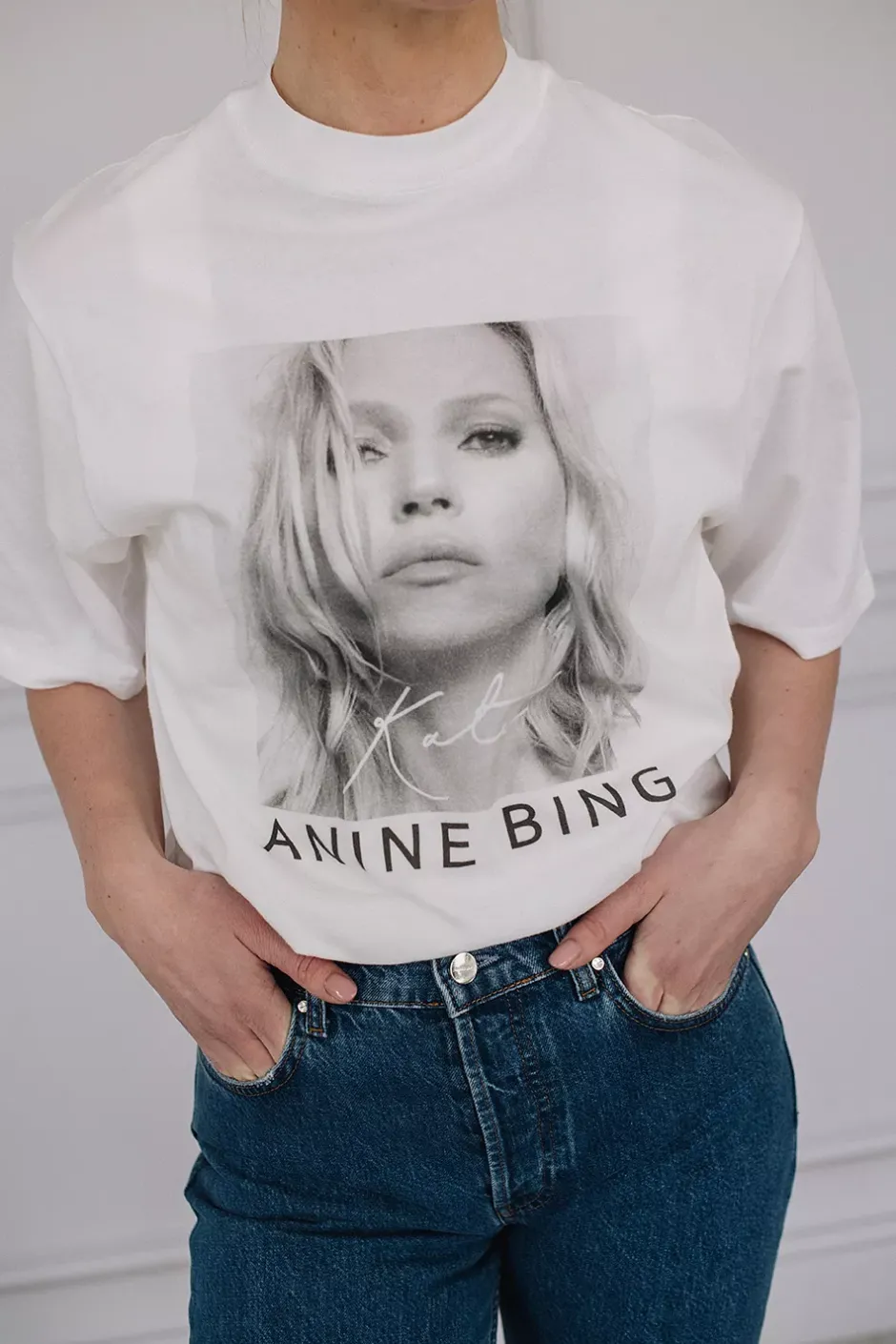 Avi Tee Kate Moss White^ANINE BING Online
