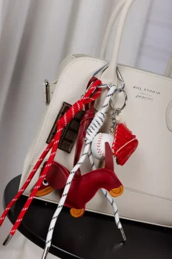 Bag Charms Red^HIIL STUDIO Clearance