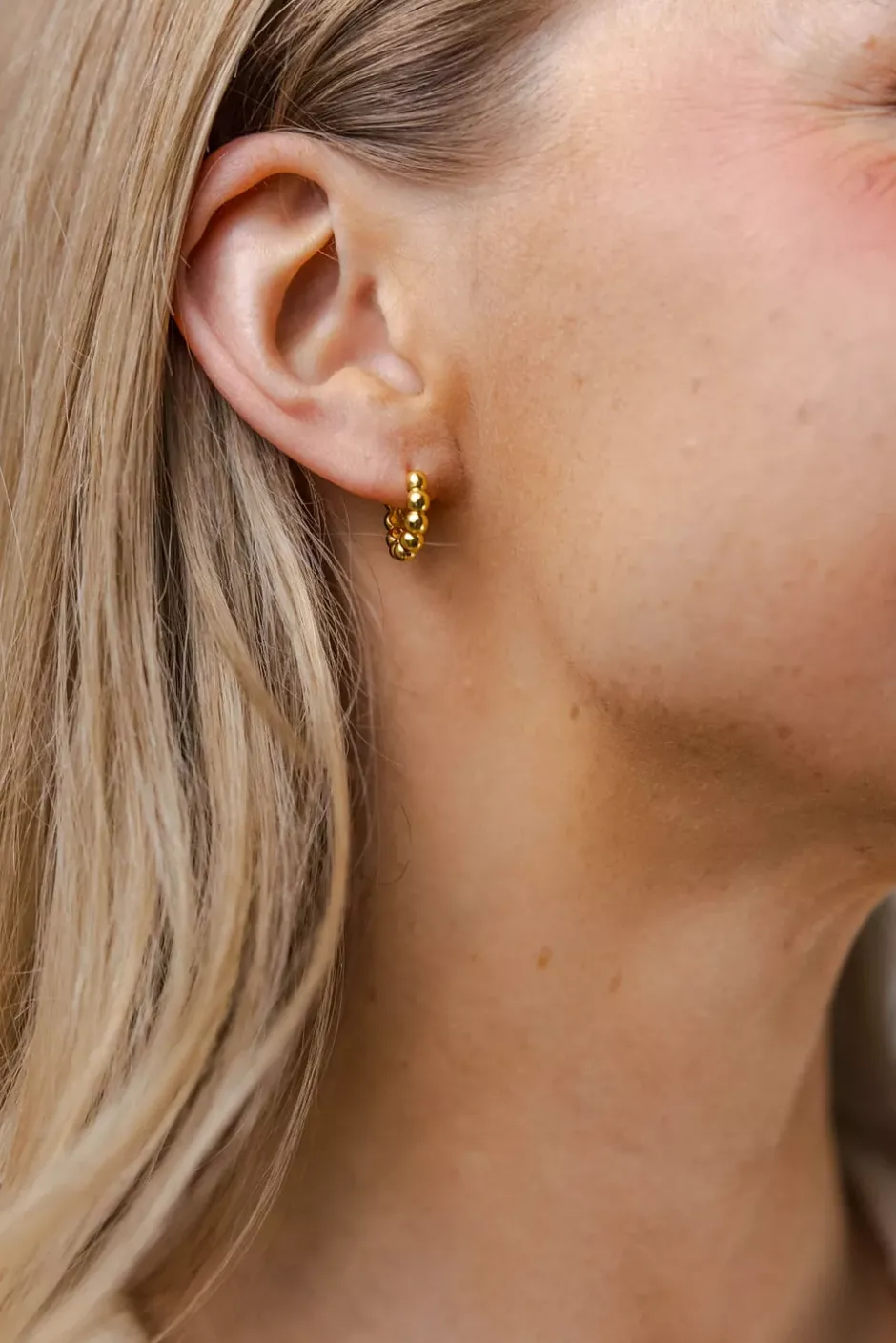 Ball Hoops Small Gold^ENAMEL COPENHAGEN Online