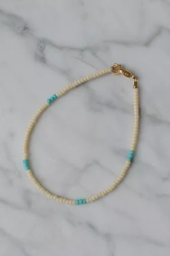 Basic Joy Bracelet Light Blue/White^PETIT PERLES Clearance