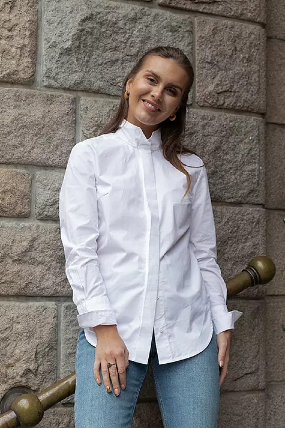 Becca Shirt Optic White^HIIL STUDIO Clearance