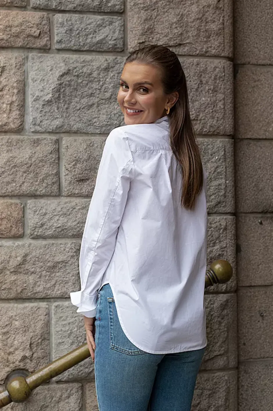 Becca Shirt Optic White^HIIL STUDIO Clearance