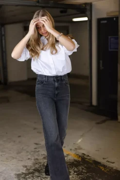 Becka Pants Black Delave^REPLAY Best