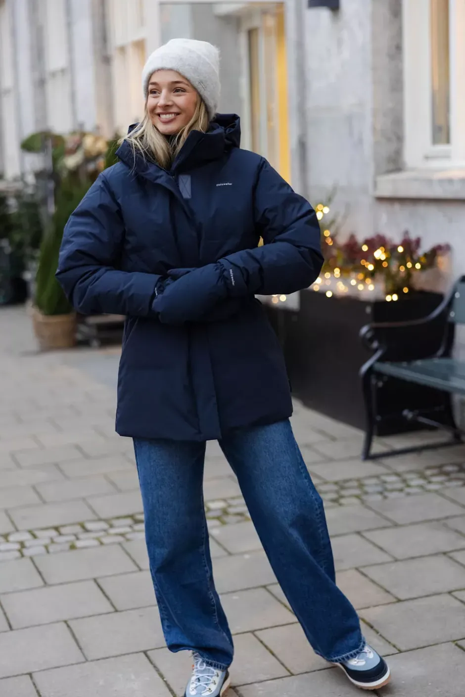 Besseggen Lt Down Jacket Dk Navy^HOLZWEILER Best