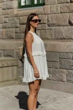 Bianca Short Dress Creme^NECTAR Fashion
