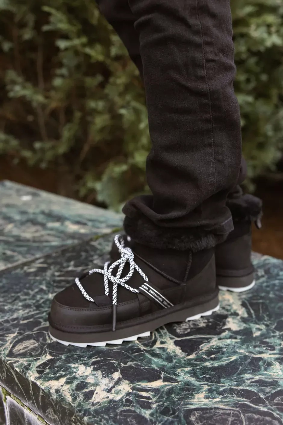 Blurred Micro Boots Black^EMU Best