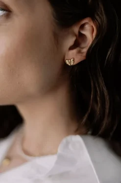 Bow Earrings Gold^HIIL STUDIO JEWELRY Discount