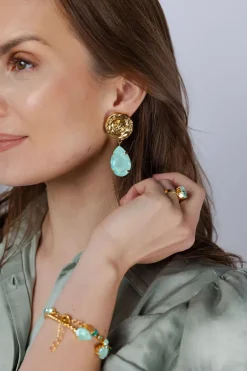 Calanthe Bracelet Gold Laguna Combo^CAROLINE SVEDBOM Sale