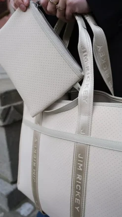 Cali Tote Large Neoprene Beige^JIM RICKEY Fashion