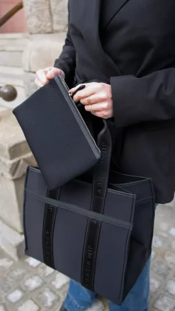 Cali Tote Neoprene Black^JIM RICKEY Discount