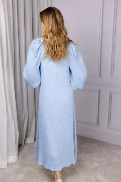 Carolina Crinkled Dress Lt Blue^ARNIE SAYS Discount