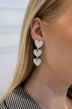 Celia Rhinestone Earrings Silver^TWISTu0026TANGO Discount