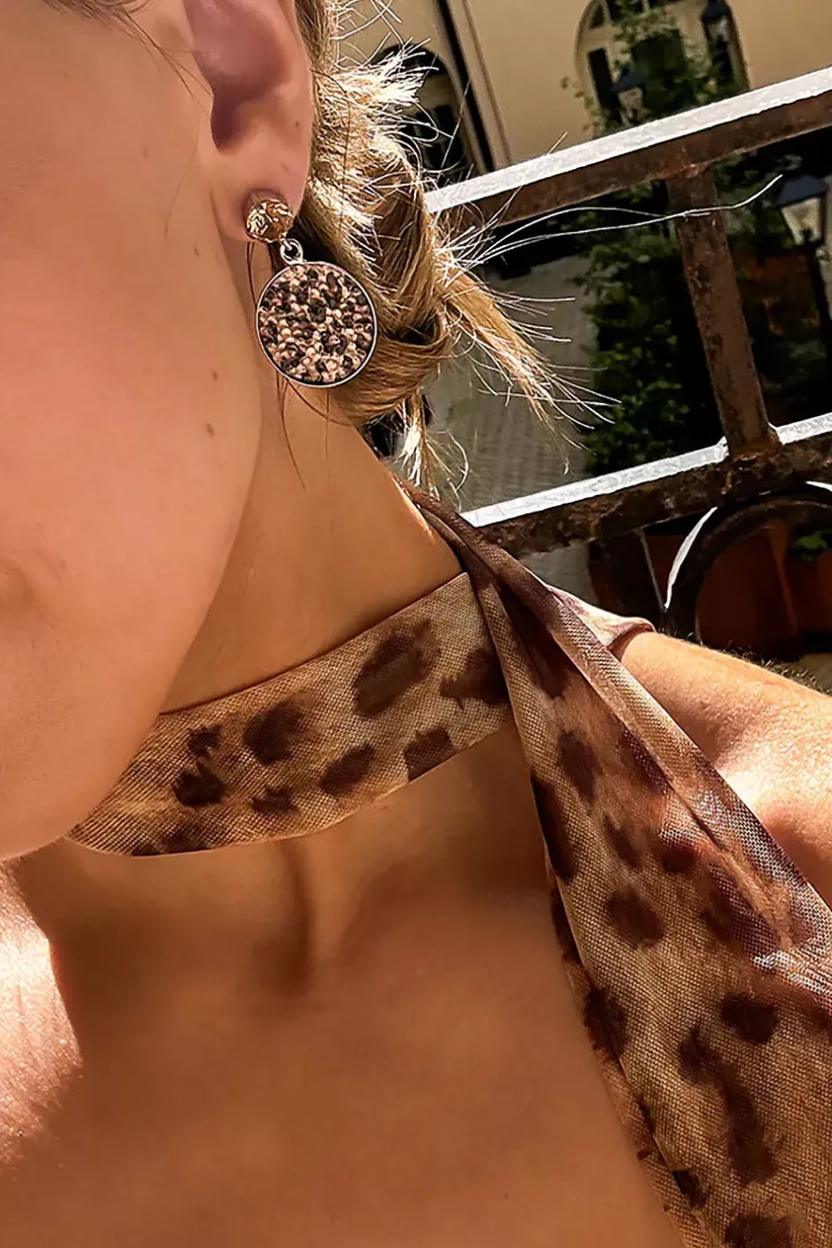 Chloe Earrings Gold Leo^CAROLINE SVEDBOM Online