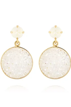 Chloe Earrings Gold Light Delite^CAROLINE SVEDBOM Hot