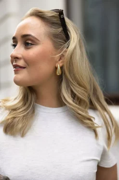 Chunky Circle Earrings Gold^HIIL STUDIO JEWELRY Discount