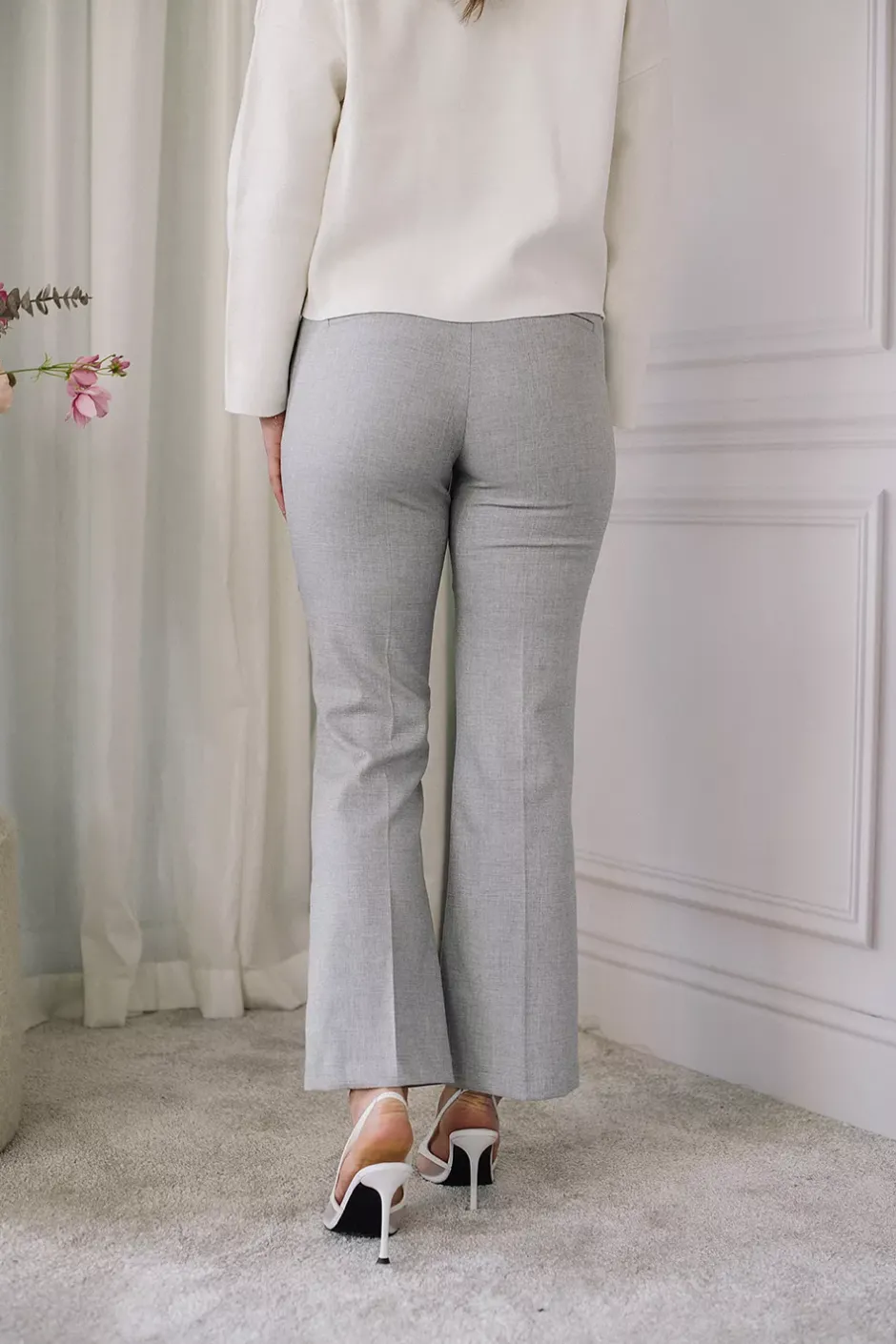 ClaraFv Ankle 873 Light Grey Melange^FIVE UNITS Fashion