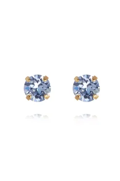 Classic Stud Earring Gold Light Sapphire^CAROLINE SVEDBOM Clearance
