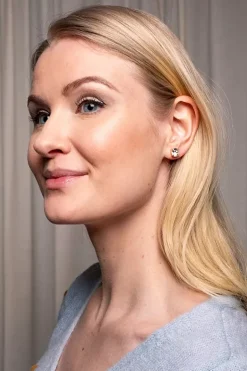 Classic Stud Earrings Gold Crystal^CAROLINE SVEDBOM Discount