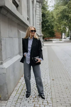 Classic Wool Blazer Black^DAGMAR Outlet