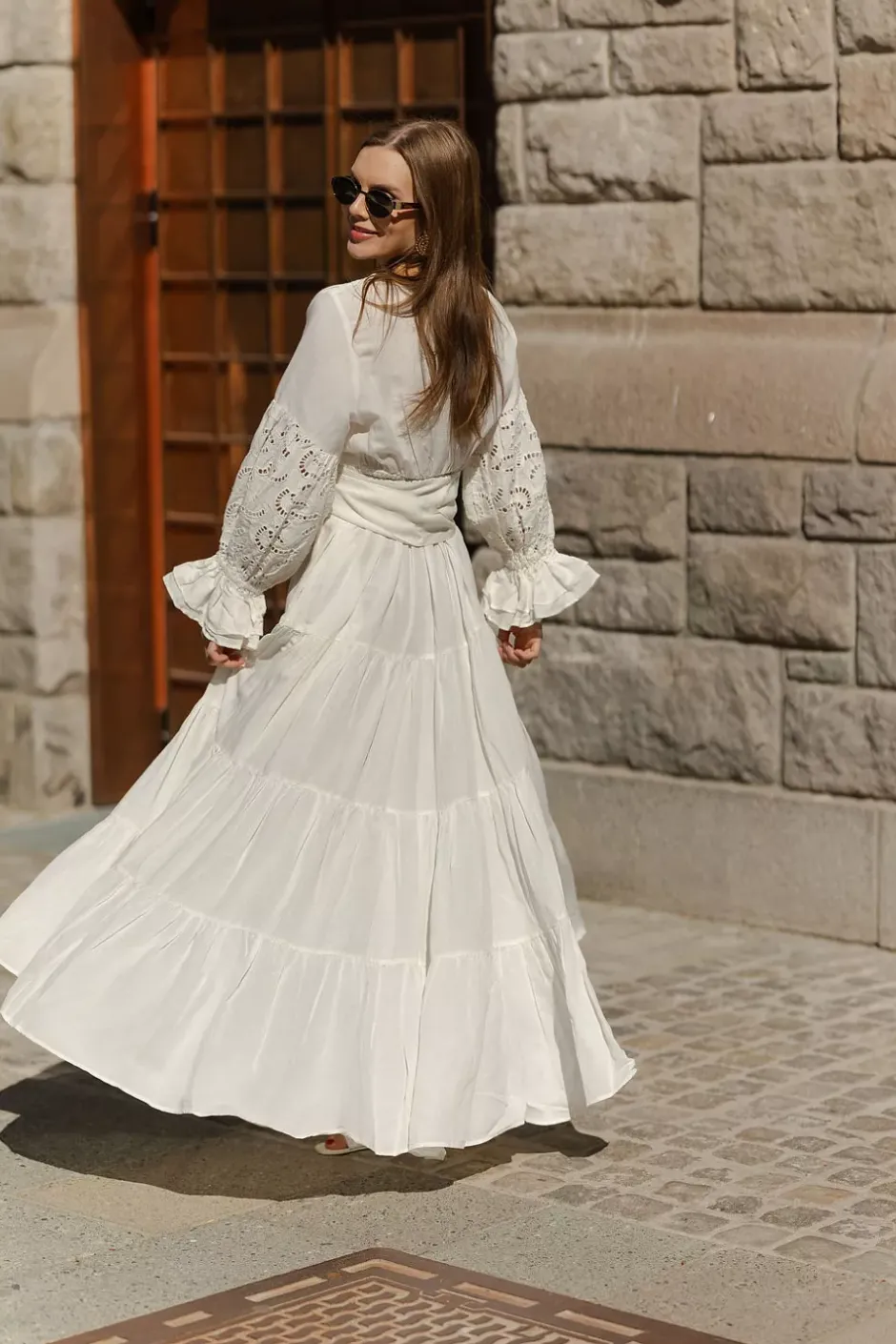 Coco Long Dress Offwhite^CONFETTIBIRD New