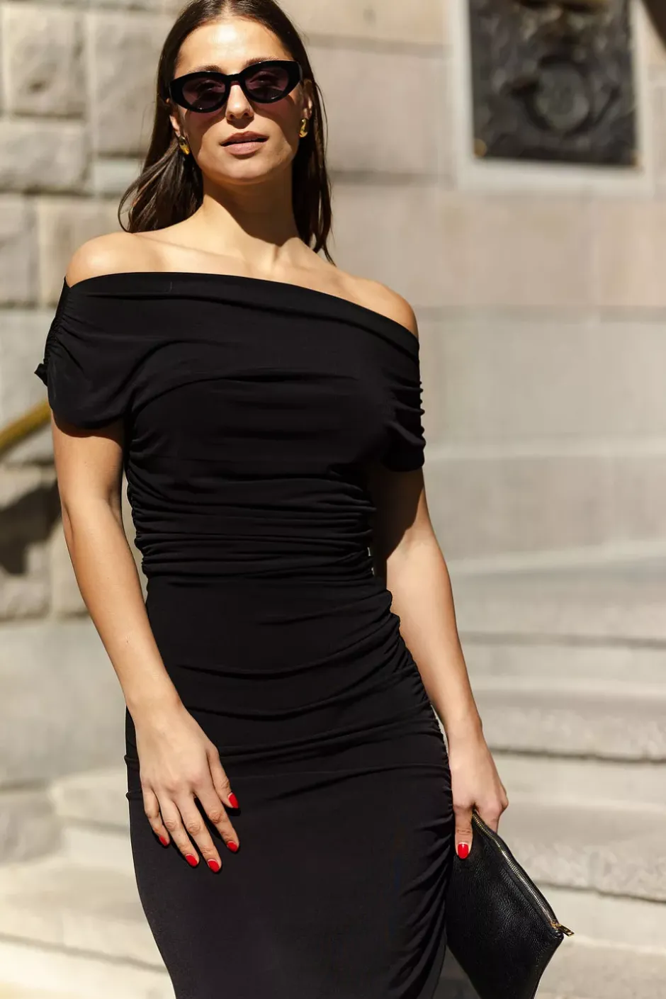 Columbine Dress Black^VIVEH Fashion