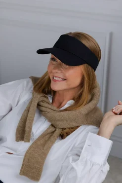 Cotton Twill Visor Black^DAY ET Sale