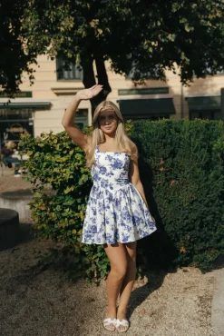 Cryer Rose Dress Blue^PIA TJELTA Best