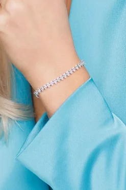 Crystal Navette Bracelet Rhodium Crystal^CAROLINE SVEDBOM Discount