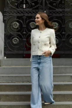 Daisy Jacket Creme^HIIL STUDIO Discount