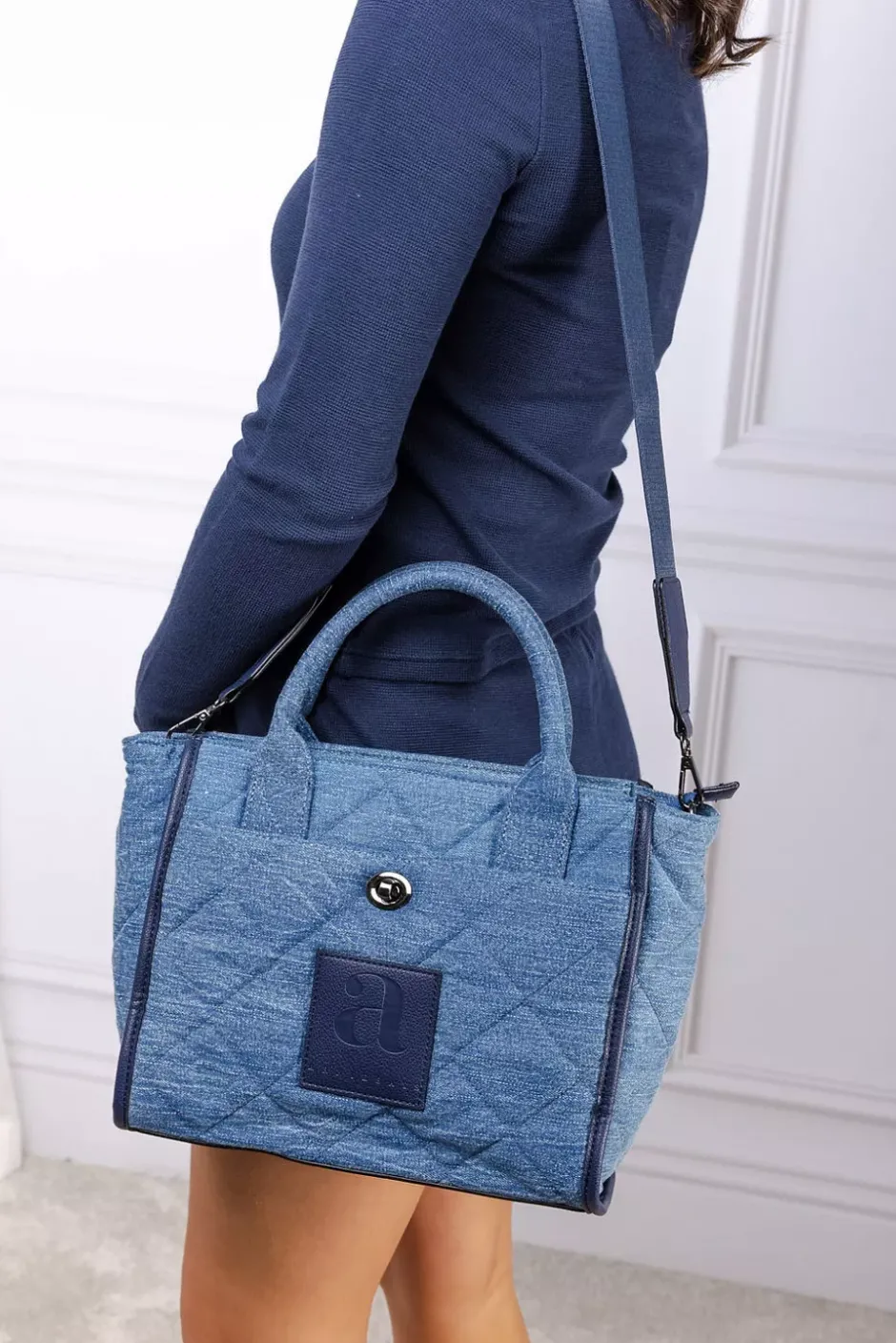 Darcy Mini Tote Denim^ARNIE SAYS New