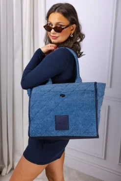 Darcy Tote Denim^ARNIE SAYS Fashion