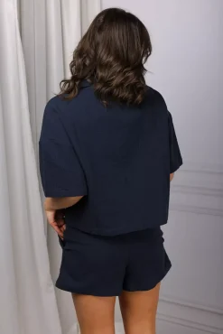Delos Quilted Cotton Shirt Dk Navy^ARNIE SAYS Clearance