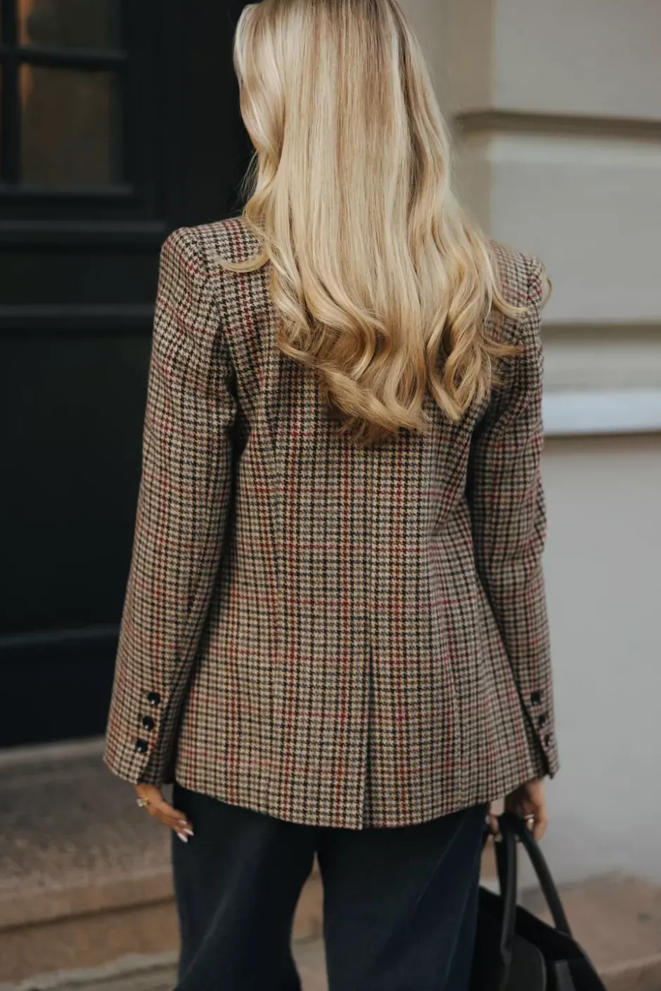 Dune Pepita Blazer Brown^PIA TJELTA Discount