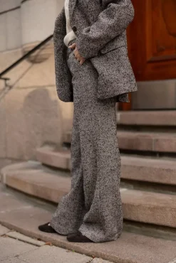 Emi Herringbone Trouser Brown Mix^CARMA Best
