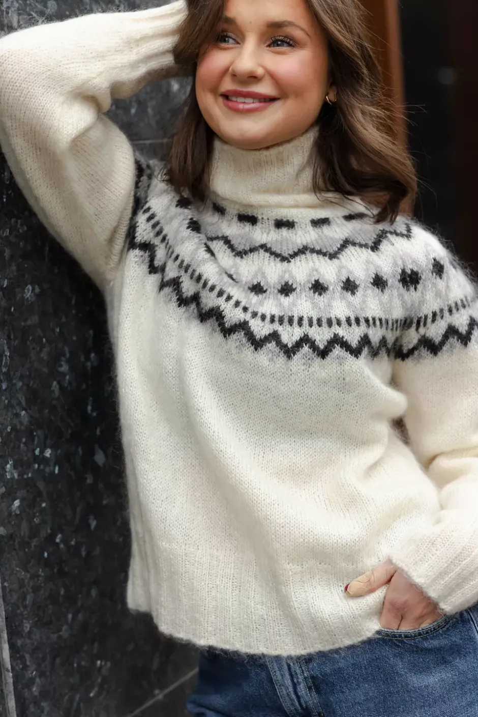 Falzarego Sweater Snow White^TWISTu0026TANGO Best