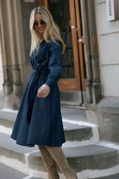 Fiona Denim Dress Denim Blue^NECTAR Discount