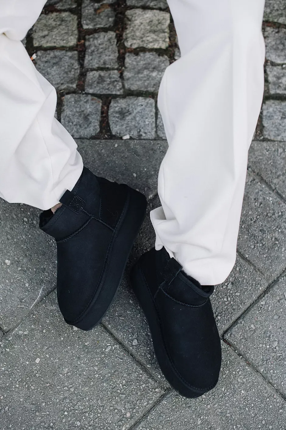 Foy Flatform Micro Boots Black^EMU Outlet