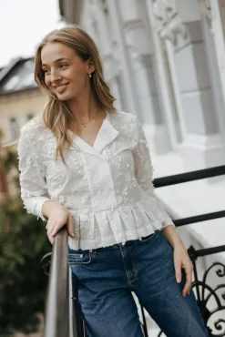 Fridoline Blouse Ivory^MUNTHE Hot