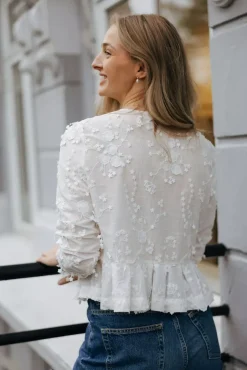 Fridoline Blouse Ivory^MUNTHE Hot