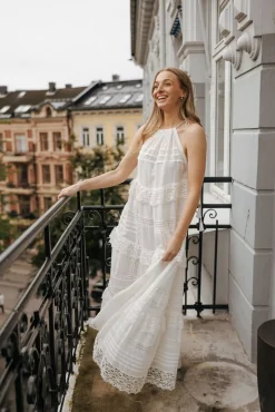 Fuenta Dress White^MUNTHE Clearance