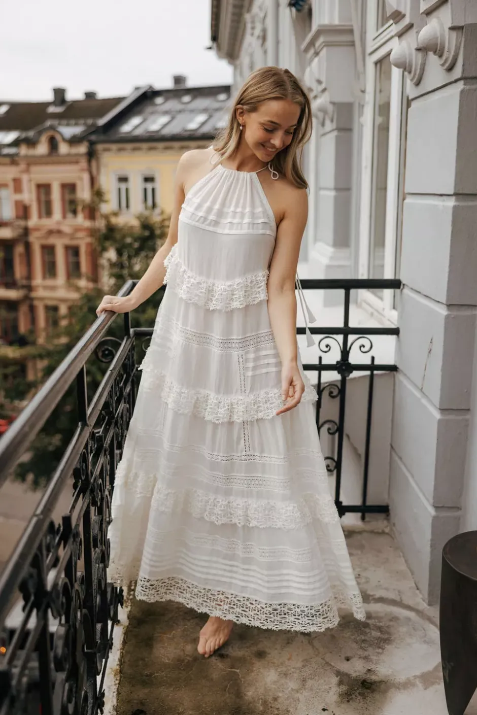 Fuenta Dress White^MUNTHE Clearance